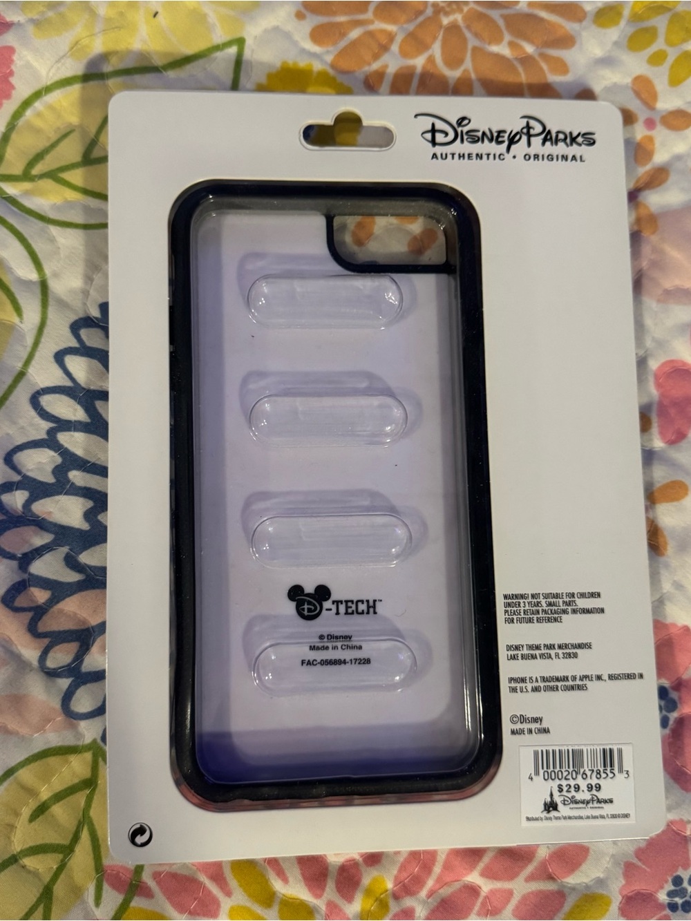 New Walt Disney World iPhone 6 Plus / 7 plus / 8 plus case - Picture 2 of 2